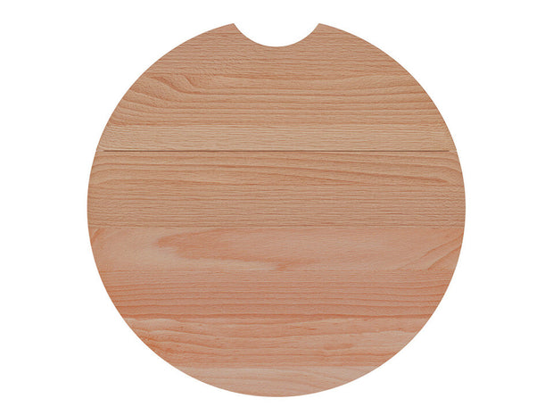 Placă de tăiat Workstation rotundă 440x440 (2 bucăți), lemn de fag
