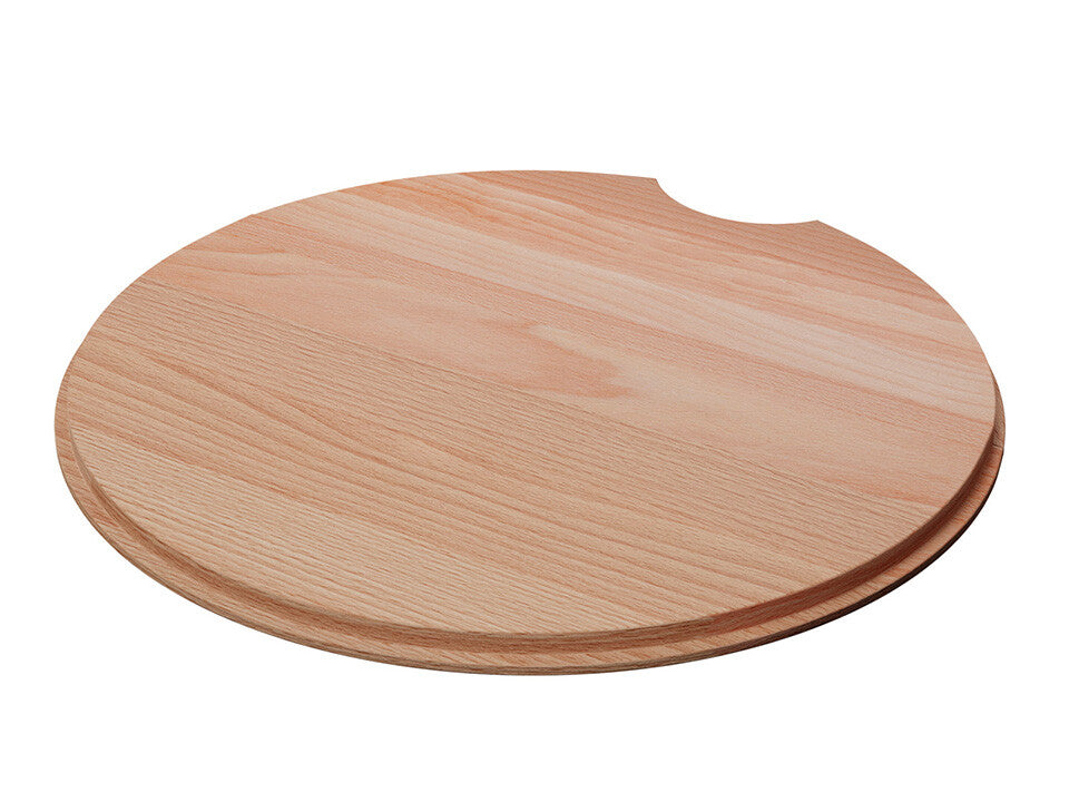 Placă de tăiat Workstation rotundă 440x440 (2 bucăți), lemn de fag