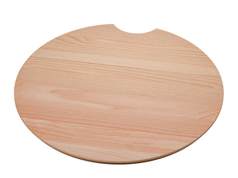 Placă de tăiat Workstation rotundă 440x440 (2 bucăți), lemn de fag