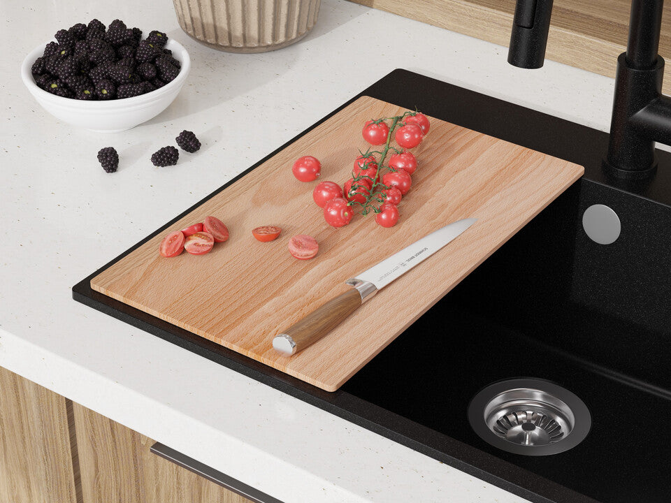 Placă de tăiere Workstation 410 Wide, lemn de fag