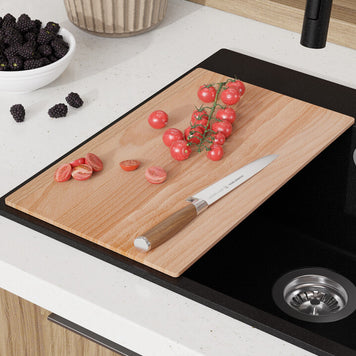 Placă de tăiere Workstation 410 Wide, lemn de fag