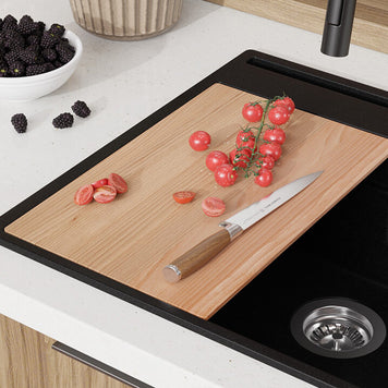 Placă de tăiere Workstation 410 Wide Flushmount, lemn de fag