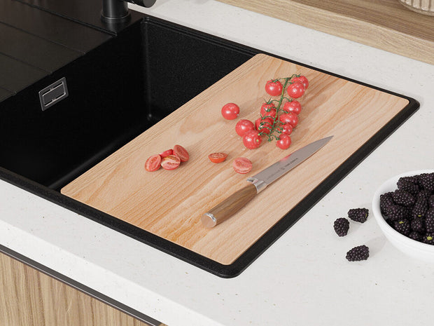 Placă de tăiat Workstation 470 Wide Flushmount, lemn de fag