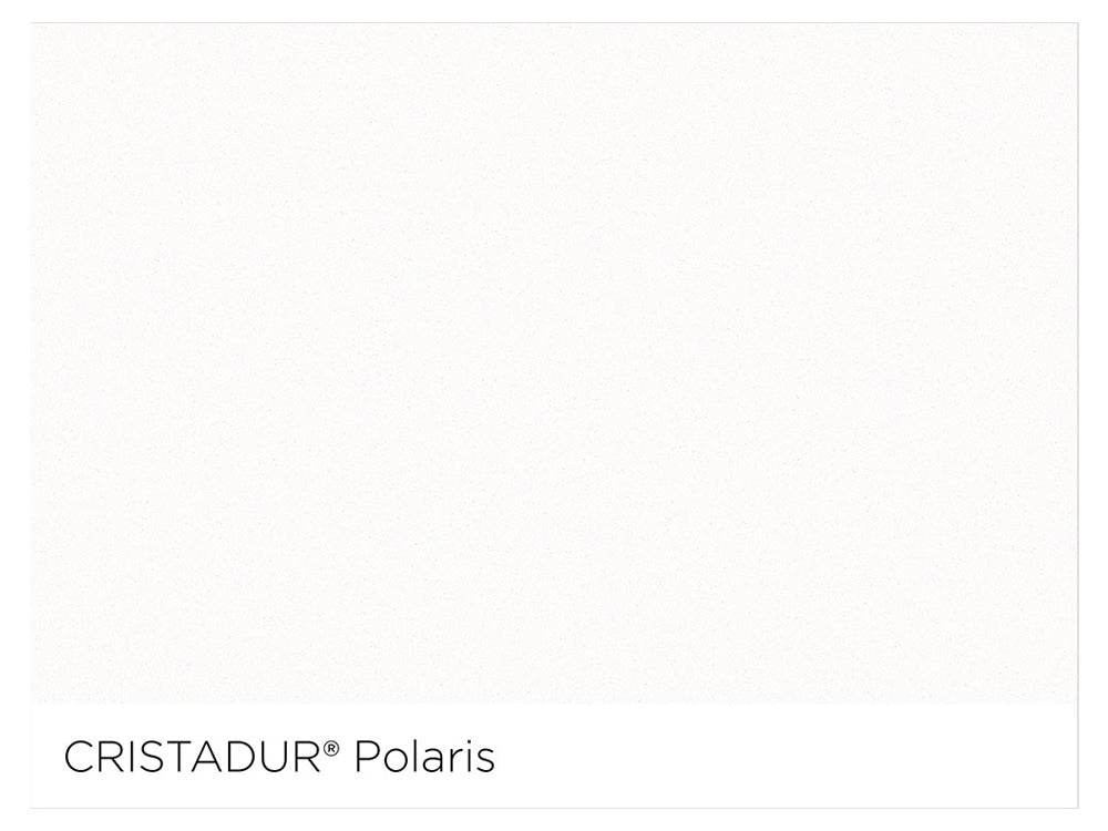 Baterie bucătărie Schock Laios Cristadur Polaris cu cap extractibil, aspect granit, cartuș ceramic, alb polar