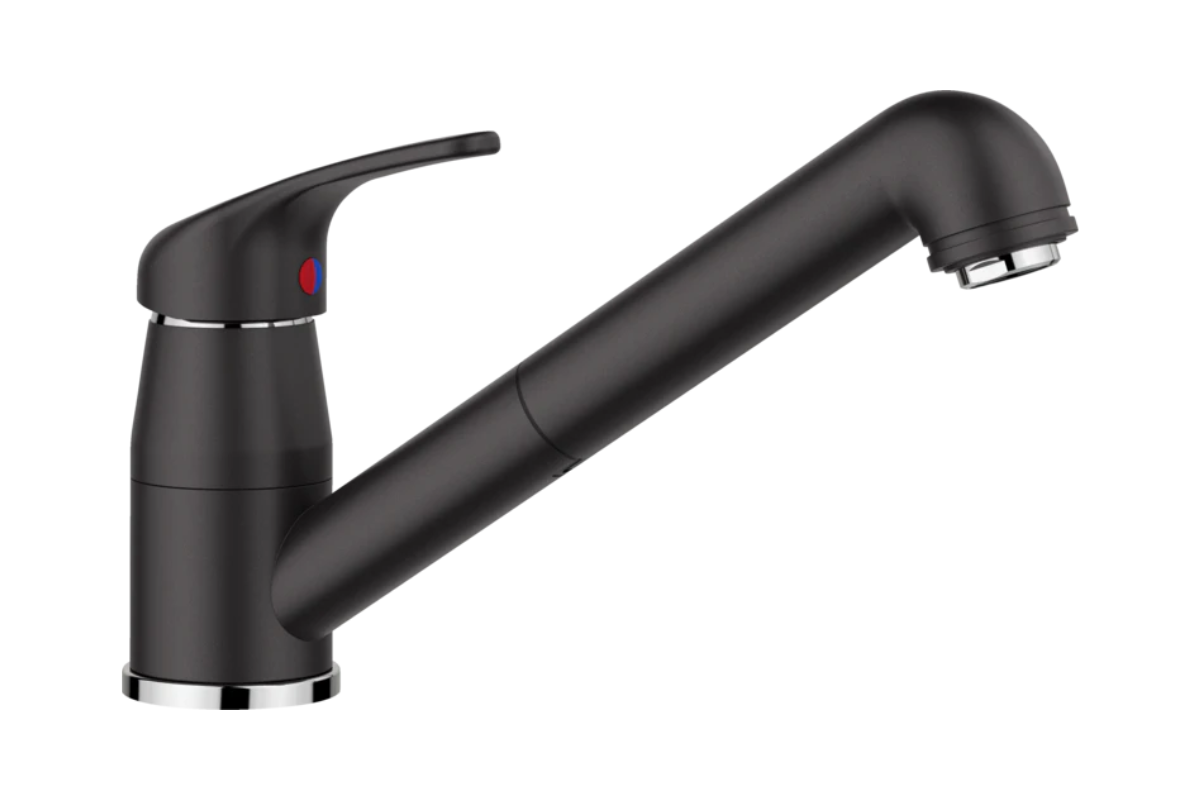 Baterie bucătărie Blanco DARAS-S – negru HD