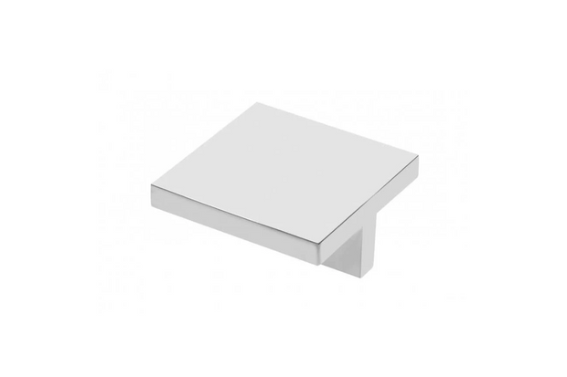 Buton mobilă UZ-60 60x60 mm, cromat