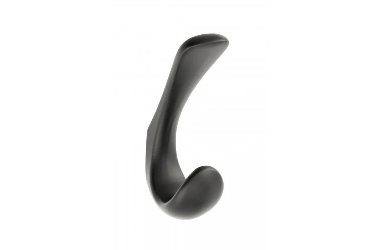 Agățătoare cuier ORA 90x26 mm, negru mat