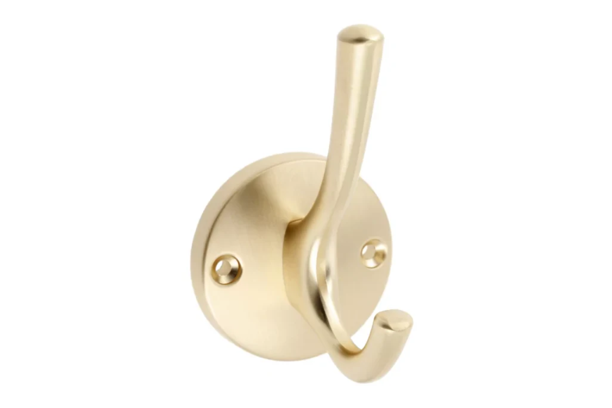 Agățătoare cuier RHINO 105x59 mm, gold