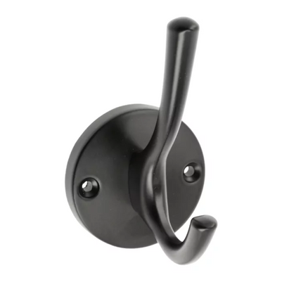 Agățătoare cuier RHINO 105x59 mm, negru mat