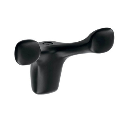 Agățătoare cuier TOLEDO Bo 79x58 mm, negru mat