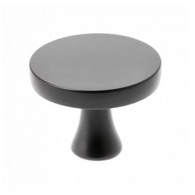 Buton mobilă DUNE 33x26 mm, negru mat