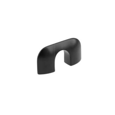Buton mobilă MILAN 55x28 mm, negru mat
