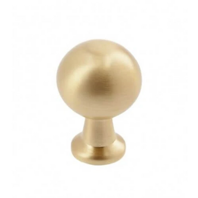 Buton mobilă NORD 20x33 mm, auriu periat