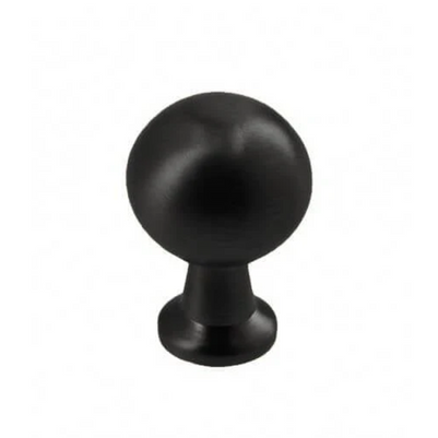 Buton mobilă NORD 20x33 mm, negru mat