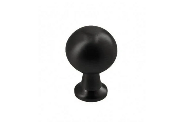 Buton mobilă NORD 20x33 mm, negru mat