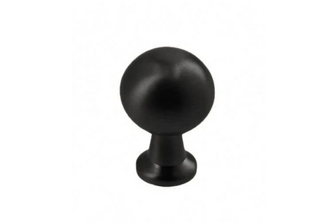 Buton mobilă NORD 20x33 mm, negru mat