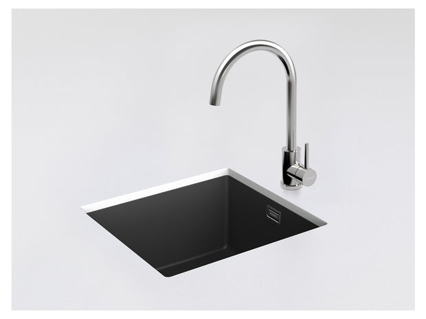 Baterie bucătărie Schock Prima inox periat, cartuș ceramic