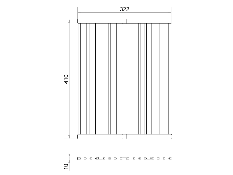 Primagran 410 scurgător pliabil