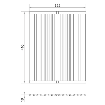 Primagran 410 scurgător pliabil