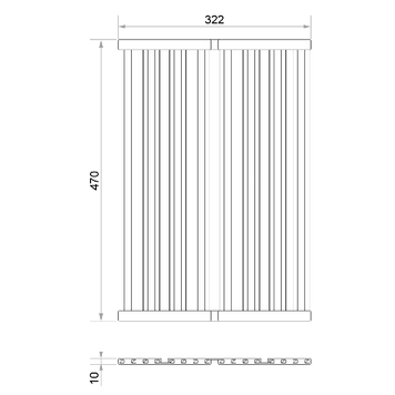 Primagran 470 scurgător pliabil