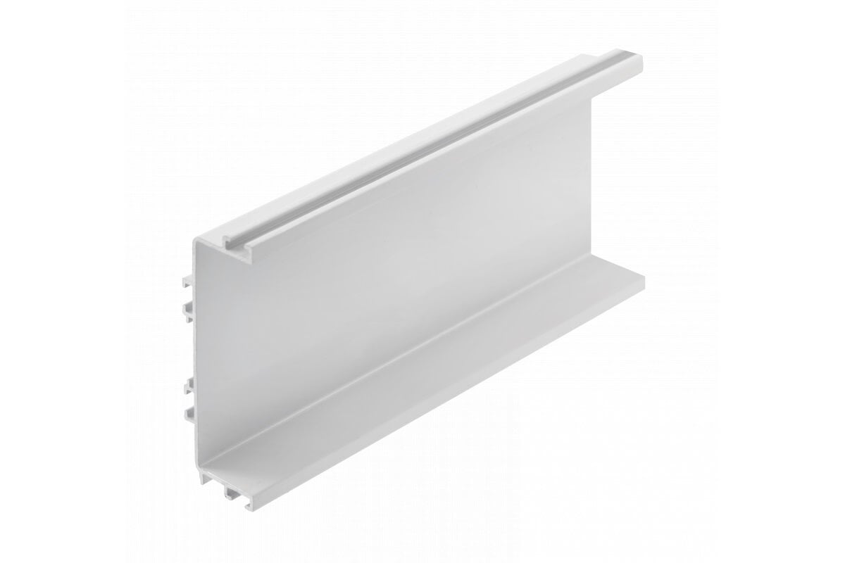 Profil mâner C VELLO, LED, 3 m, alb mat