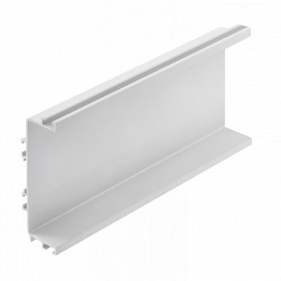 Profil mâner C VELLO, LED, 3 m, alb mat