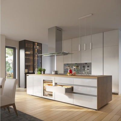 Profil mâner C VELLO, LED, 3 ml, gri