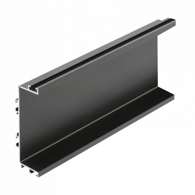 Profil mâner C VELLO, LED, 3 m, negru mat
