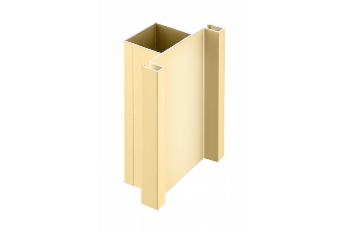 Profil aluminiu VELLO TD, sistem fără mânere, 3 m, gold