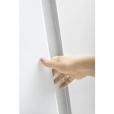 Profil aluminiu VELLO TD, sistem fără mânere, 3 m, gri