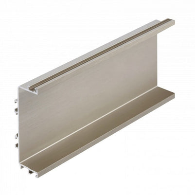 Profil mâner C VELLO, LED, 3 m, inox