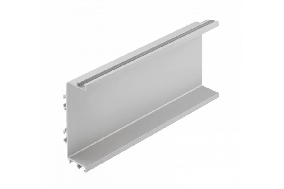 Profil mâner C VELLO, LED, 4.1 m, gri