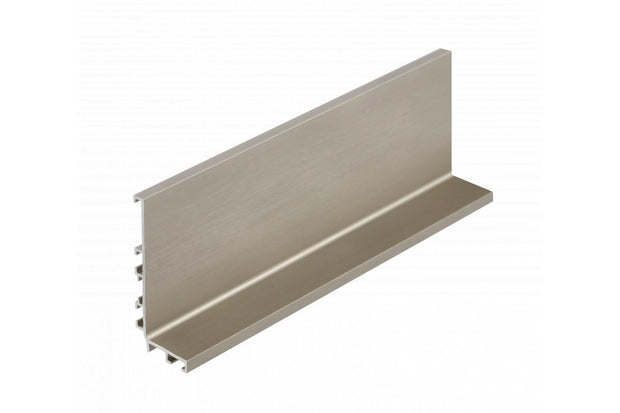 Profil mâner L VELLO, LED, 3 m, inox