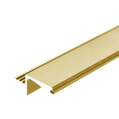 Profil mâner VELLO corpuri suspendate, 3 m, gold