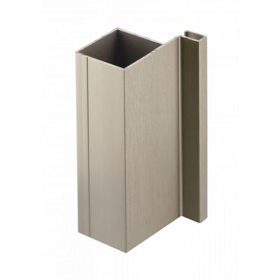 Profil mâner vertical de margine VELLO TJ, 3 m, inox