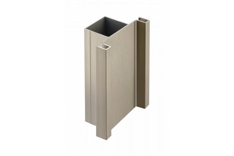 Profil mâner vertical VELLO TD, 3 m, inox