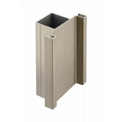 Profil mâner vertical VELLO TD, 3 m, inox