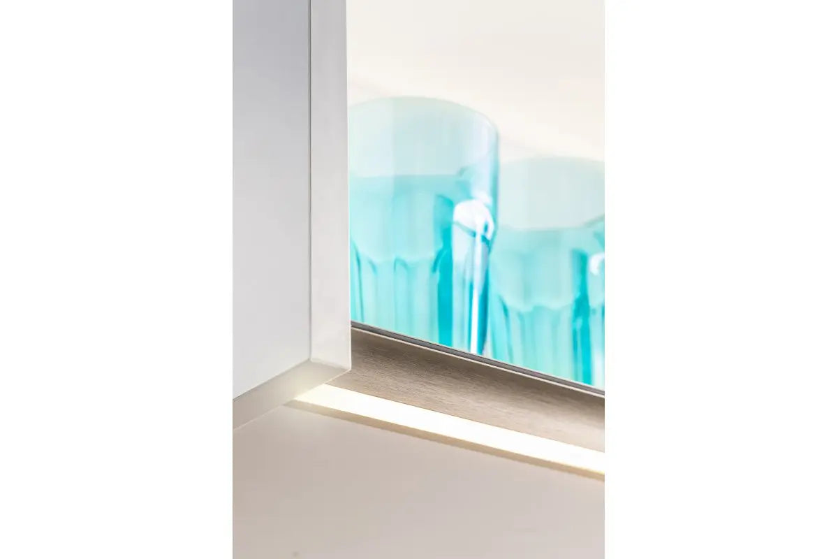 Profil mâner corp suspendat GLAX, bandă LED, 3 m, PAL 18 mm, inox