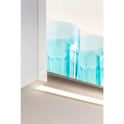 Profil mâner corp suspendat GLAX, bandă LED, 3 m, PAL 18 mm, inox