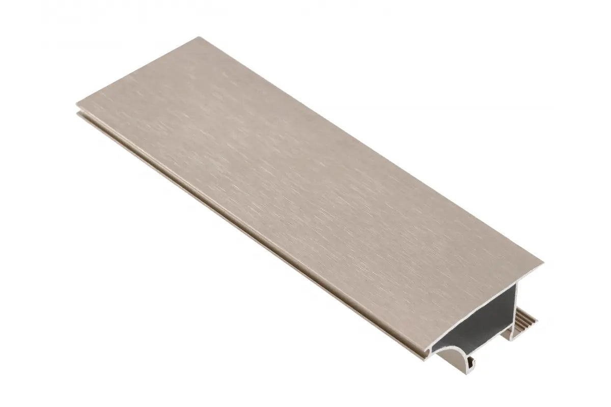 Profil mâner corp suspendat GLAX, bandă LED, 3 m, PAL 18 mm, inox