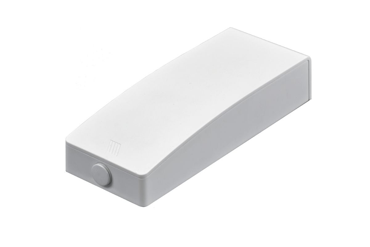 Push to Open electric SILENT, alb