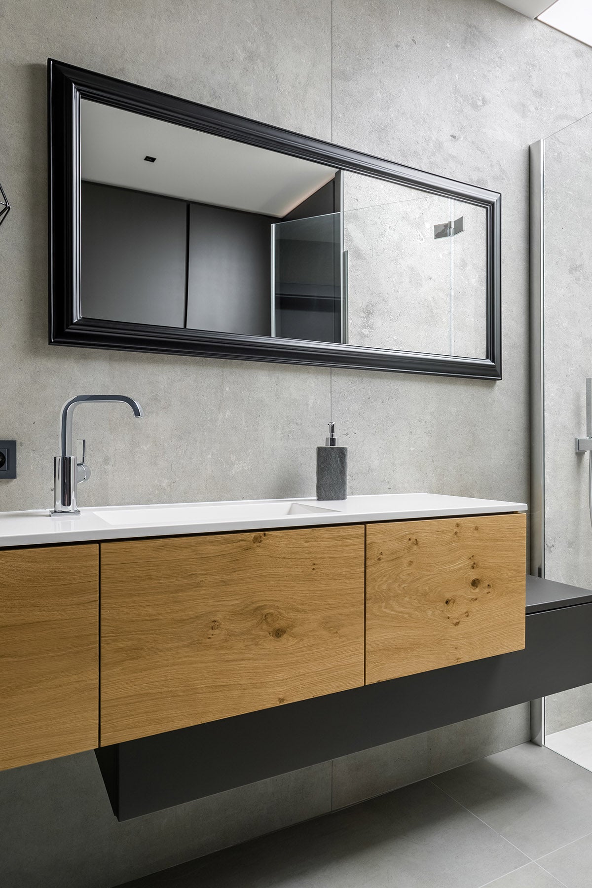 Placă decorativă SPC – R109 Concrete