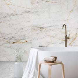 Placă decorativă SPC – R154 Marble Gold