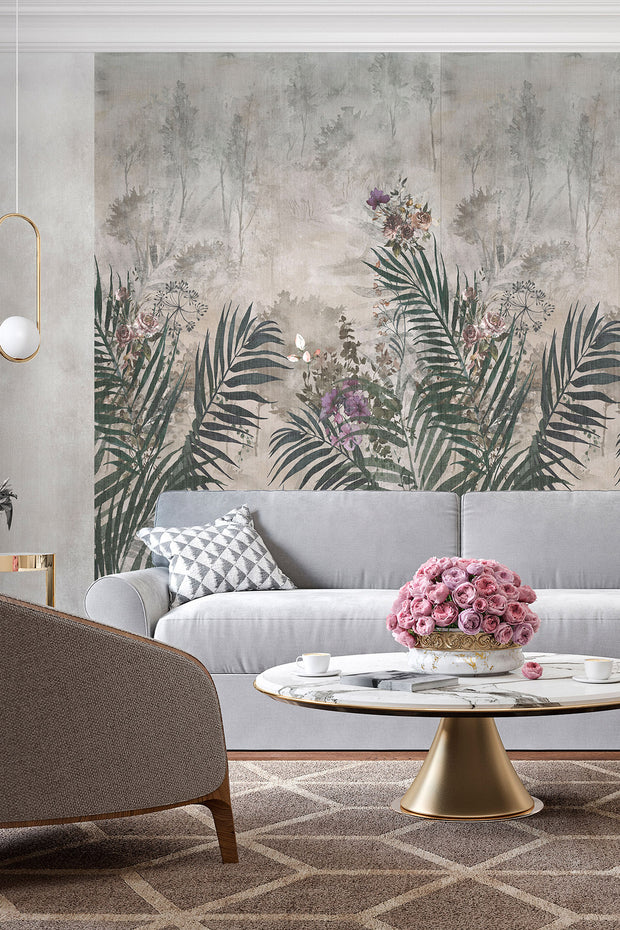 Placă decorativă SPC – R161A Golden Cane A