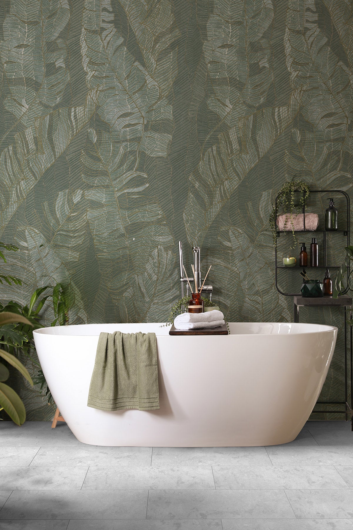 Placă decorativă SPC – R163 Silver Sage