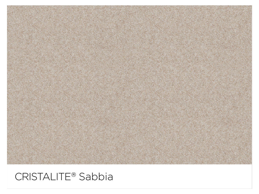 Baterie bucătărie Schock Epos Cristalite Sabbia cu cap extractibil, aspect granit, cartuș ceramic, nisip