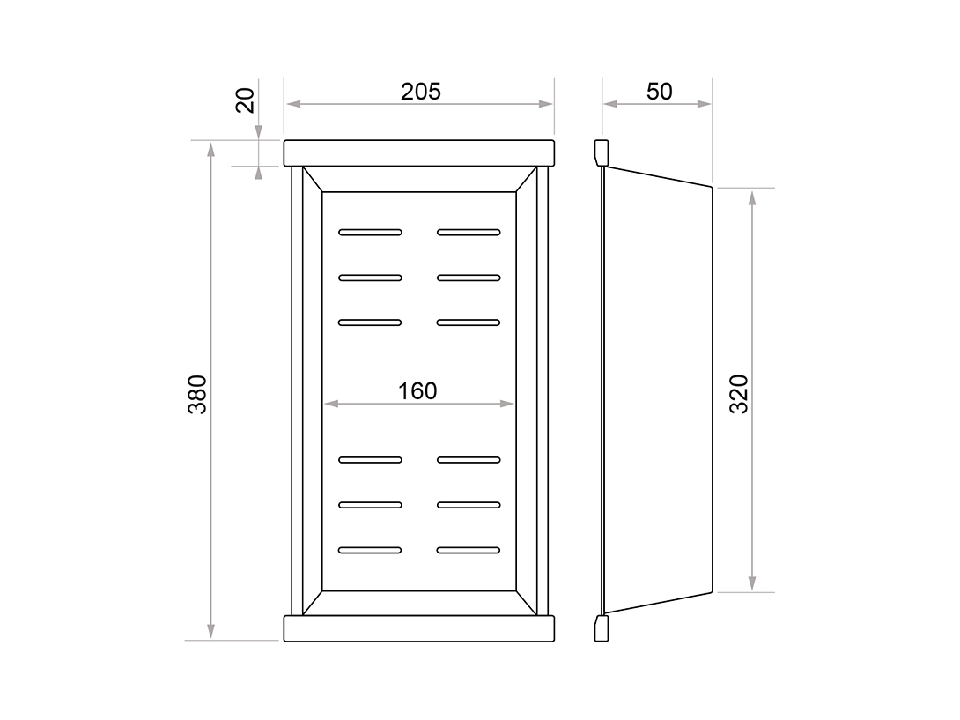 Scurgător din oțel Workstation 380