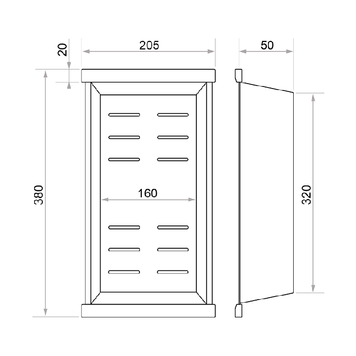 Scurgător din oțel Workstation 380