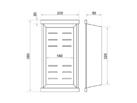 Scurgător din oțel Workstation 380