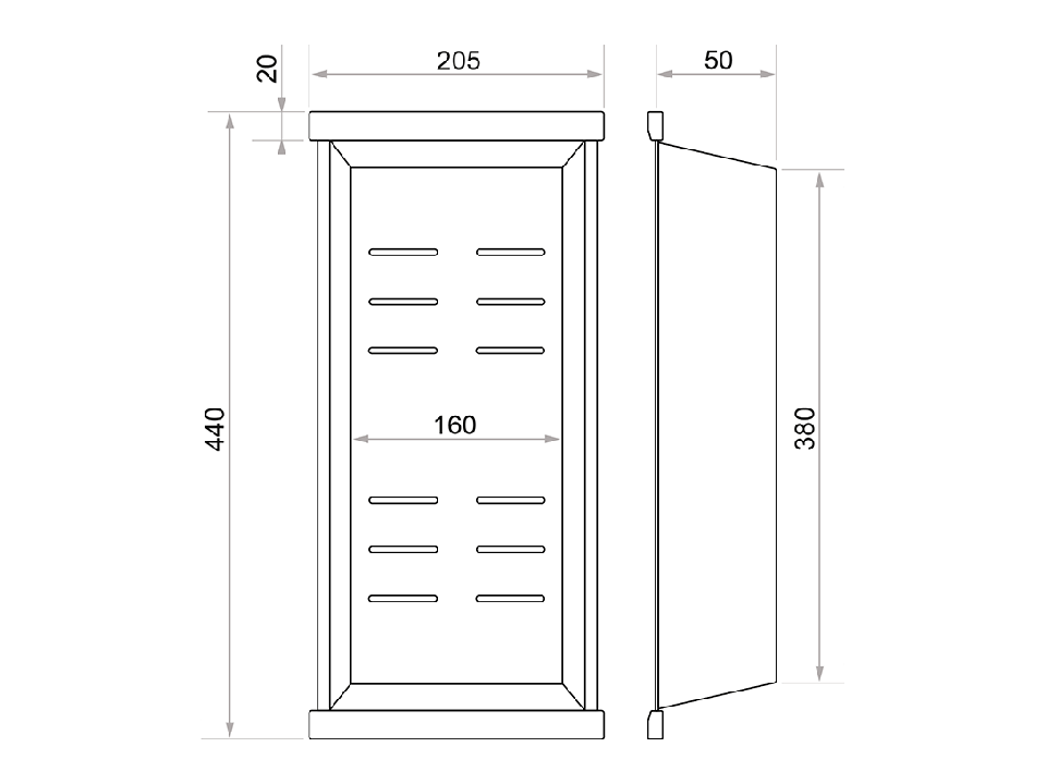 Scurgător din oțel Workstation 440